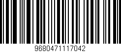 Código de barras (EAN, GTIN, SKU, ISBN): '9680471117042'