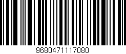 Código de barras (EAN, GTIN, SKU, ISBN): '9680471117080'
