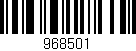 Código de barras (EAN, GTIN, SKU, ISBN): '968501'