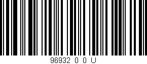 Código de barras (EAN, GTIN, SKU, ISBN): '96932_0_0_U'