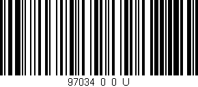 Código de barras (EAN, GTIN, SKU, ISBN): '97034_0_0_U'