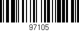 Código de barras (EAN, GTIN, SKU, ISBN): '97105'