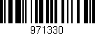Código de barras (EAN, GTIN, SKU, ISBN): '971330'