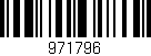 Código de barras (EAN, GTIN, SKU, ISBN): '971796'