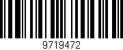 Código de barras (EAN, GTIN, SKU, ISBN): '9719472'