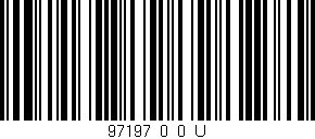 Código de barras (EAN, GTIN, SKU, ISBN): '97197_0_0_U'