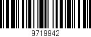 Código de barras (EAN, GTIN, SKU, ISBN): '9719942'