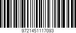 Código de barras (EAN, GTIN, SKU, ISBN): '9721451117093'