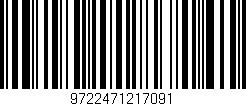 Código de barras (EAN, GTIN, SKU, ISBN): '9722471217091'