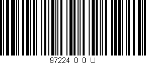 Código de barras (EAN, GTIN, SKU, ISBN): '97224_0_0_U'