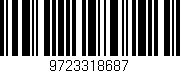 Código de barras (EAN, GTIN, SKU, ISBN): '9723318687'
