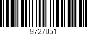 Código de barras (EAN, GTIN, SKU, ISBN): '9727051'