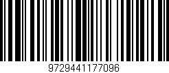 Código de barras (EAN, GTIN, SKU, ISBN): '9729441177096'