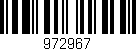 Código de barras (EAN, GTIN, SKU, ISBN): '972967'