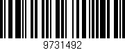 Código de barras (EAN, GTIN, SKU, ISBN): '9731492'