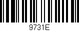 Código de barras (EAN, GTIN, SKU, ISBN): '9731E'