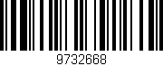 Código de barras (EAN, GTIN, SKU, ISBN): '9732668'