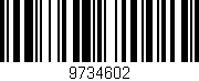 Código de barras (EAN, GTIN, SKU, ISBN): '9734602'