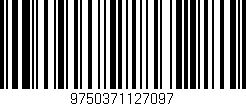 Código de barras (EAN, GTIN, SKU, ISBN): '9750371127097'
