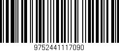 Código de barras (EAN, GTIN, SKU, ISBN): '9752441117090'