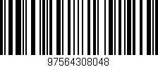 Código de barras (EAN, GTIN, SKU, ISBN): '97564308048'