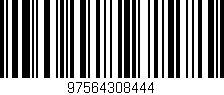 Código de barras (EAN, GTIN, SKU, ISBN): '97564308444'