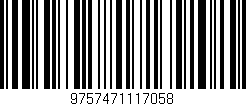Código de barras (EAN, GTIN, SKU, ISBN): '9757471117058'