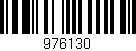 Código de barras (EAN, GTIN, SKU, ISBN): '976130'
