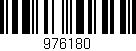 Código de barras (EAN, GTIN, SKU, ISBN): '976180'