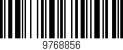 Código de barras (EAN, GTIN, SKU, ISBN): '9768856'