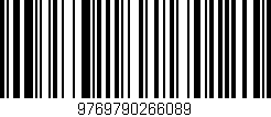 Código de barras (EAN, GTIN, SKU, ISBN): '9769790266089'