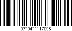 Código de barras (EAN, GTIN, SKU, ISBN): '9770471117095'