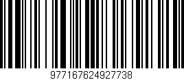 Código de barras (EAN, GTIN, SKU, ISBN): '977167624927738'