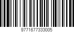 Código de barras (EAN, GTIN, SKU, ISBN): '9771677333005'