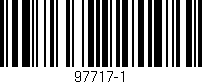 Código de barras (EAN, GTIN, SKU, ISBN): '97717-1'