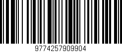 Código de barras (EAN, GTIN, SKU, ISBN): '9774257909904'