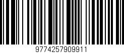 Código de barras (EAN, GTIN, SKU, ISBN): '9774257909911'