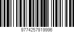Código de barras (EAN, GTIN, SKU, ISBN): '9774257919996'