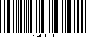 Código de barras (EAN, GTIN, SKU, ISBN): '97744_0_0_U'