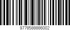 Código de barras (EAN, GTIN, SKU, ISBN): '9778588886002'