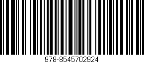 Código de barras (EAN, GTIN, SKU, ISBN): '978-8545702924'
