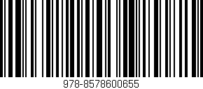 Código de barras (EAN, GTIN, SKU, ISBN): '978-8578600655'