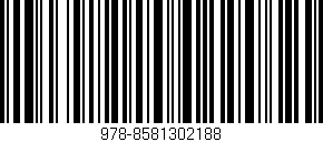 Código de barras (EAN, GTIN, SKU, ISBN): '978-8581302188'