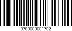 Código de barras (EAN, GTIN, SKU, ISBN): '9780000001702'