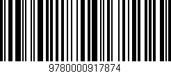 Código de barras (EAN, GTIN, SKU, ISBN): '9780000917874'