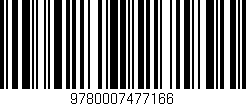Código de barras (EAN, GTIN, SKU, ISBN): '9780007477166'