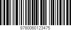 Código de barras (EAN, GTIN, SKU, ISBN): '9780060123475'
