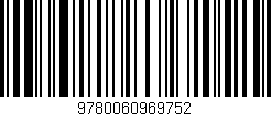 Código de barras (EAN, GTIN, SKU, ISBN): '9780060969752'