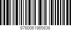 Código de barras (EAN, GTIN, SKU, ISBN): '9780061965838'
