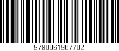 Código de barras (EAN, GTIN, SKU, ISBN): '9780061967702'